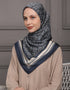 CARYS SQUARE SCARF (ANCHOR GREY)